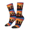 Funny Crazy compression Cowboy Sock for Men Hip Hop Harajuku Red Dead Redemption 2 Desert Cowboy - Red Dead Redemption 2 Store