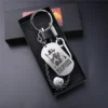 Game Guns Keychain Sets For Car Pendant R Logo Key Chain Souvenirs Men s Gift Red 5 - Red Dead Redemption 2 Store