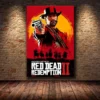 Game Poster Red Dead Redemption 2 Canvas Wall Art Print Painting Wallpaper Decorative Wall Picture for 1 - Red Dead Redemption 2 Store