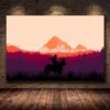 Game Poster Red Dead Redemption 2 Canvas Wall Art Print Painting Wallpaper Decorative Wall Picture for 12 - Red Dead Redemption 2 Store