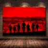 Game Poster Red Dead Redemption 2 Canvas Wall Art Print Painting Wallpaper Decorative Wall Picture for 24 - Red Dead Redemption 2 Store