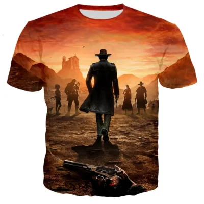 Game Red Dead Redemption 3D Printed T shirt Men women New Summer Hot Sale Fashion Cool 6 - Red Dead Redemption 2 Store