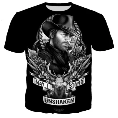 Game Red Dead Redemption 3D Printed T shirt Men women New Summer Hot Sale Fashion Cool 8 - Red Dead Redemption 2 Store