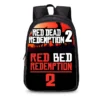 Game Red Dead Redemption Backpack Shoulder Bags For Students Zipper Teenager Canvas Laptop Back Pack Mens 1 - Red Dead Redemption 2 Store