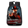 Game Red Dead Redemption Backpack Shoulder Bags For Students Zipper Teenager Canvas Laptop Back Pack Mens - Red Dead Redemption 2 Store