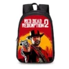 Game Red Dead Redemption Backpack Shoulder Bags For Students Zipper Teenager Canvas Laptop Back Pack Mens 2 - Red Dead Redemption 2 Store