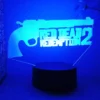 Game Red Dead Redemption Rdr 2 Led Lamp For Bedroom Night Lights Action Figure Avatar Room 2 - Red Dead Redemption 2 Store