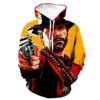 Men s sweatshirt Hoodie Red Dead Redemption 2 3D printed hooded sweatshirt mens women s fashion 6 - Red Dead Redemption 2 Store