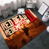 Red Dead Game Pattern Gun Somke Printed Carpet for Living Room Bedroom Area Home Decorate Rugs 15 - Red Dead Redemption 2 Store