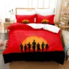 Red Dead Redemption 2 Bedding Set 3d Print Bed Linen Quilt Duvet Cover Set Home Textile 3 - Red Dead Redemption 2 Store