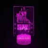 Red Dead Redemption 2 Game Figure Arthur Morgan 3D Picture Lava Lamp Battery Touch Night Light 3 - Red Dead Redemption 2 Store