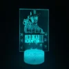 Red Dead Redemption 2 Game Figure Arthur Morgan 3D Picture Lava Lamp Battery Touch Night Light 4 - Red Dead Redemption 2 Store