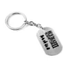 Red Dead Redemption 2 Keychain Stainless Steel Game Figure Keychains Jewelry Keyring Fans Gift 5 - Red Dead Redemption 2 Store