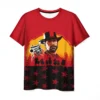 Red Dead Redemption 2 T Shirts Game 3D Print Streetwear Men Women Fashion Oversized Short Sleeve 12 - Red Dead Redemption 2 Store