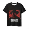 Red Dead Redemption 2 T Shirts Game 3D Print Streetwear Men Women Fashion Oversized Short Sleeve 5 - Red Dead Redemption 2 Store