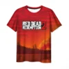 Red Dead Redemption 2 T Shirts Game 3D Print Streetwear Men Women Fashion Oversized Short Sleeve 6 - Red Dead Redemption 2 Store