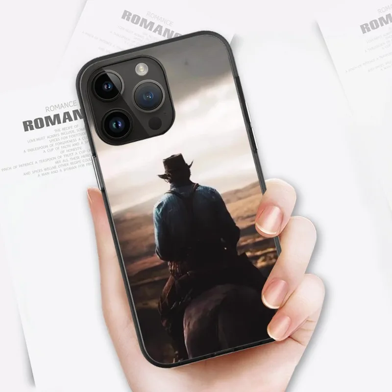 Red Dead Redemption 2 Enough Glass Phone Case