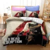 Red Dead Redemption Shooting Game 3d Bedding Set Queen King Size Duvet Cover Set Comforter Cover 4 - Red Dead Redemption 2 Store