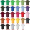 t shirt color chart 1 - Red Dead Redemption 2 Store