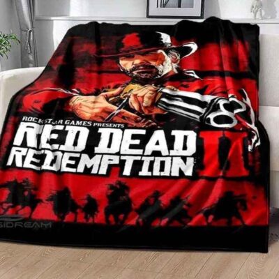 Red Dead Redemption 2 Picnic Flannel Blankets - Red Dead Redemption 2 Store